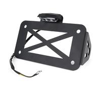 Support Plaque D'immatriculation Moto pour Harley pour Sportster Bobber Chopper Support Plaque D'immatriculation Latéral Personnalisé Modifié Support Plaque d'immatriculation Moto