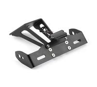 Support Plaque D'immatriculation Moto pour Suzuki pour GSXS 1000 1000F pour GSX-S 750 950 Moto Lumière LED Support Plaque D'immatriculation Éliminateur Garde-Boue Arrière Bien Rangé(Noir)