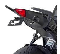 Support Plaque D'immatriculation Moto pour Triumph pour Tiger 660 pour Sport 2022-2024 pour 800 2025 Éliminateur Garde-Boue Arrière Bien Rangé Lumière LED Support de Plaque d'immatriculation de Moto