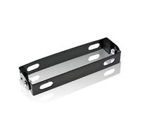 Support Plaque D'immatriculation Moto Support De Cadre Plaque D'immatriculation Moto Réglable, 7 Couleurs Universelles(Le Noir)