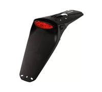 Support Plaque D'Immatriculation Noir LED / Approuvé 30° Universel Moto Kawaski