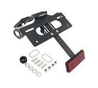 Support Plaque d'immatriculation pour CB750 pour Hornet 2023 2024 2025 CB 750 Support De Plaque D’immatriculation Moto Support Arrière Kit D’élimination des Ailes Bien Rangées(02)