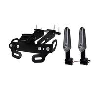 Support Plaque D'immatriculation pour Garde-Boue Arrière avec Clignotant pour Yamaha MT-09 MT09 SP 2021 2022 OTBEHUWJ(with Signal Light)