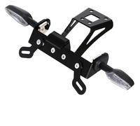 Support Plaque d'immatriculation pour Ninja 400 Z400 pour Ninja250 pour Ninja500 Z400 2018 2019 2020 2021 2022 2023 2024 Porte-Plaque D’immatriculation Moto Arrière Rangé(01)