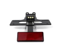 Support Plaque d'immatriculation pour Royal Enfield pour Hunter 350 2022 2023 2024 2025 Support Plaque D’immatriculation Arrière Arrière Aile Bien Rangée Kit D’élimination des Ailes(02)