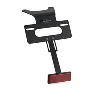 Support Plaque D'immatriculAtion pour Suzuki pour DR650S 2015-2021 2022 2023 Support D'extension Garde-Boue Arrière Bien Rangé Plaque D'immatriculation Accessoires(1 Set with Lights)