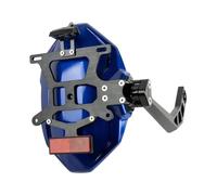 Support Plaque d'immatriculation pour X-ADV750 XADV750 FORZA750 XADV X-ADV Forza 750 NSS750 2017-2025 Porte-Plaque D’immatriculation avec Support D’Aile Arrière Éliminateur De Boue(Blue)