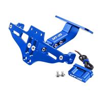 Support Plaque D'immatriculation pour Yamaha MT125 MT 125 MT-125 2014-2023 2024 2025 Moto Garde-Boue Arrière Grille Cadre Queue Éliminateur Accessoires,Blue Style