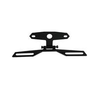 Support Plaque d'immatriculation Support Universel De Cadre De Plaque De Moto Porte-Plaque De Plaque Pliant Ajustable Support Arrière du Support Arrière
