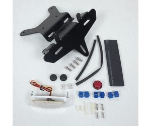 Support Plaque Immatriculation Lp0060bk Leds R&g Moto Suzuki Gsx 1300 B-King