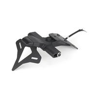 Support Plaque Immatriculation Moto Pour Aprilia Pour RSV4 RS V4 2021-2024 Support Plaque Arrière Courte Pour Moto Support De Contre-pointe Avec Éclairage LED