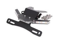 Support Plaque Immatriculation Moto Pour KAWASAKI Z250 Z300 Z400 Pour NINJA 250 300 400 Z 300 400 Moto Fender Eliminator Support De Plaque D'immatriculation Lumière LED(B)