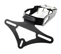 Support Plaque Immatriculation Moto Pour Kawasaki Z650 Pour Ninja 650 2017-2023 Clignotants Lumières LED Fluides Support De Plaque D'immatriculation De Moto(Holder only)