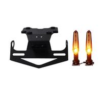Support Plaque Immatriculation Moto pour Tenere 700 XT700Z pour Tenere700 2019- Support Plaque D'immatriculation Arrière Moto avec Éliminateur Garde-Boue Arrière Léger(B)