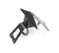 support plaque immatriculation Signaux De Frein Arrière À Queue Courte Feux Intégrés Cadre Support Plaque D'immatriculation Compatible Avec DUCATI Pour Hypermotard 950 2018-2023