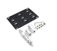 Support Plaque Immatriculation Support de Plaque d'immatriculation Compatible avec Audi A4 S4 A5 S5 A7 S7 08-15, Support de Crochet de remorquage, Cadre de déport YC101097