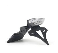 support plaque immatriculation Support Plaque Arrière Moto À Queue Courte Support Contre-pointe D'immatriculation Montage Central Bien Rangé Compatible Avec Suzuki Pour GSX-8S 2023