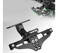 Support Plaque Kit De Plaque D'élimination De Garde-Boue Arrière, Support De Plaque D'immatriculation, pour H&Onda VFR800/F FI/W1 VTEC VFR 800 F 800F FI W1 VTEC (Color : A Black)
