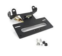Support Plaque Kit D'éliminateur Garde-Boue Arrière pour Ducati Support Plaque D'immatriculation pour Monster 400 600 620 695 750 800 900 1000 S2R S4 S4R D'immatriculAtion(with Tail Reflector)