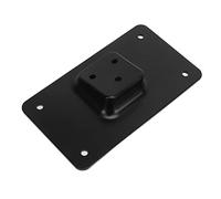 Support Plaque Moto, 10,2 x 17,8 cm Porte Plaque Immatriculation Support De Plaque Moto Support de plaque d'immatriculation à 3 trous,en acier robuste, pour moto