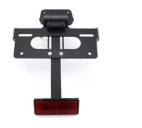 Support Plaque Moto Éliminer Le Support Plaque D'immatriculation Moto Kit Rangement Arrière Permis Compatible Avec Yamaha Pour YZF-R125 2019-2025(Style B)