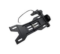 Support Plaque Moto Kit Relocalisation Plaque D'immatriculation Latérale pour Bobber pour Soixante pour Rogue pour Vingt Sport Chief Dark Horse avec Support D'affichage LED