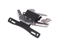 Support Plaque Moto pour Kawasaki pour Ninja 250 300 Z300 Z250 13-18 Support Plaque D'immatriculation Moto Clignotant À LED Éliminateurs Garde-Boue Arrière Moto Supports Plaque