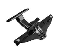 Support Plaque Moto Support de Plaque d'immatriculation arrière de Moto, Clignotants pour Tmax 530/500/560 Sx DX pour Tech Max pour Tmax530 t-Max 560(Black)