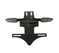 Support Plaque pour Surron pour Lumière pour Abeille pour Segway Éliminateur Garde-Boue Queue Arrière Feu Stop LED Clignotant Support Plaque D'immatriculation D'immatriculAtion(Smoke Set 1)