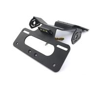 Support Plaque pour Versys pour 650 2015-2024 pour Versys1000 2017-2018 Cadre Support Plaque D'immatriculation Moto Éliminateur Garde-Boue Arrière Bien Rangé Porte Plaque numéro(Without Reflector)