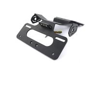 Support Plaque pour Versys650 2015-2024 pour Versys1000 2017-2018 pour Versys 650 1000 Cadre Support Plaque D'immatriculation Moto Éliminateur Garde-Boue D'immatriculAtion(Without Reflector)