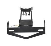 Support Plaque Support de Cadre lumière Plaque d'immatriculation Moto en Aluminium Noir pour YZF R1 R1M 2015-2021 pour R1S 2016-2021