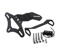 Support Plaque Support de Plaque d'immatriculation arrière Bien rangé, Accessoires Moto, lumière LED pour ZX-10R ZX10R 2016 2017 2018 - 2023