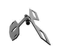 Support Plaque Support De Plaque D'immatriculation Moto Angle Rangement Pour Cadre D'élimination Support Queue/feu Arrière Pliable Réglable