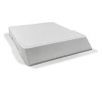 Support plat fermé blanc pour Starlink Mini