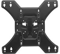 Support plat SOLID de , orientable à 90° et inclinable - Fixation murale - Écrans de 13 à 65 pouces - Tous types de téléviseurs - Noir