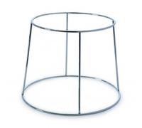 Support plateau à huitres chromé ø 20 cm