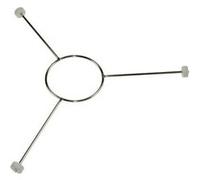 Support plateau à roulettes Four micro-ondes 74X7595 BRANDT, DE DIETRICH, SAUTER, FAGOR, SMEG, ARISTON HOTPOINT, FRANKE, ATAG, ELECTROLUX, THERMOR, VEDETTE - 98757 Noir G