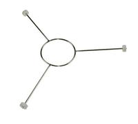 Support plateau à roulettes Four micro-ondes (74X7595 BRANDT DE DIETRICH SAUTER FAGOR SMEG FRANKE ELECTROLUX THERMOR VEDETTE)