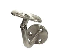 Support Platine Mural Articulé Inox Satinée Garde Corps