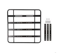 M-Wave Plaque de porte-bagages Base Racky Unisexe Noir 400 x 400 mm