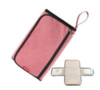 Support pliable à changement de pad, sac de voyage pour le changement de couches | Sac à langer imperméable - Pad de tapis portables compacts pour parcs, centres commerciaux, restaurants, voyages, cam