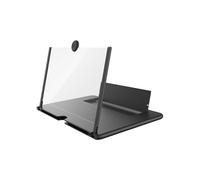 Support pliable amplificateur d'écran HD pour téléphone portable, plaque fine pour la maison - NOIR