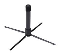 Support Pliable de Flûte Soutien Stand à 4 Pieds Compact Léger pour Flûte Clarinette Hautbois Accessoire pour Instruments à Vent de Musique