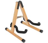 Support Pliable en Bois pour Mandoline, Base Amovible Stable | Caoutchouc Protecteur, Structure Compacte et Démontable, Rangement Discret, pour Instrument à Cordes