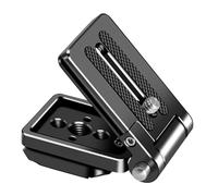 Support pliable en L pour appareil photo reflex numérique - Plaque à libération rapide - Convient pour différents stabilisateurs d'appareil photo