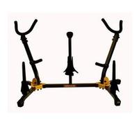 Support pliable pour 2 saxophones avec cônes additionnels Hercules DS538B