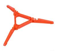 Support pliable pour bidon de gaz de camping, réchaud léger et portable, design de stabilité compatible avec plusieurs types de bouteilles de gaz (orange)