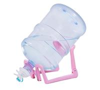 Support pliable pour bouteille d'eau avec support pour carafe de 10 à 15 litres et valves distributrices, support de refroidisseur antidérapant pour bureau, cuisine, salon - et solution peu