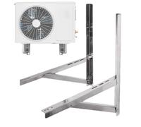 Support pliable pour climatiseur robuste | Support de montage mural pour mini unité de climatisation à condensateur sans conduit pour chauffage extérieur Hvac Mini